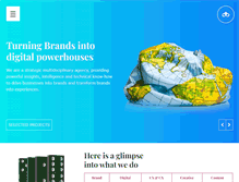 Tablet Screenshot of digitalbrandsgroup.com